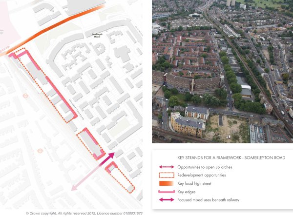 Outline map for Somerleyton Road investment area