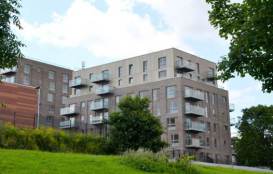 Housing bloack in Woodberry Down estate