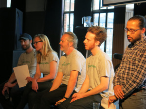 The Grow:Brixton team give their presentation