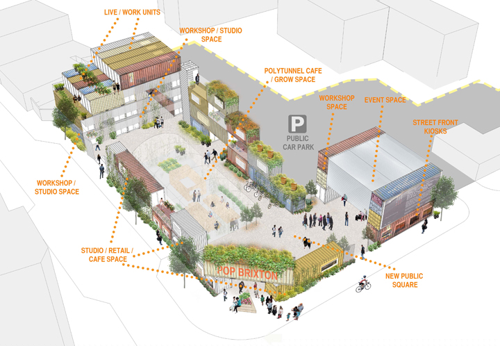 Pop Brixton latest plan, Dec 2014
