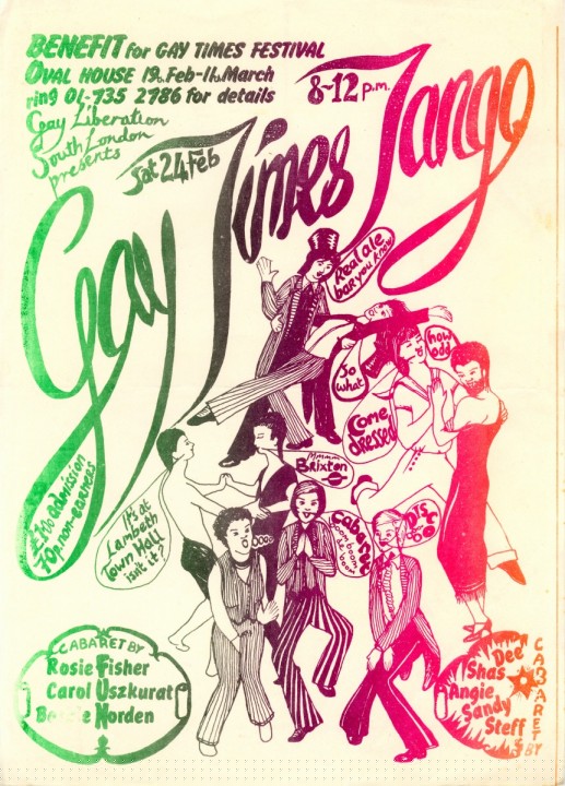 Gay Times flyer