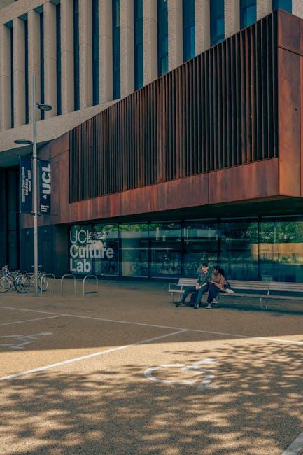 Exploring the Modern Campus of London Metropolitan University