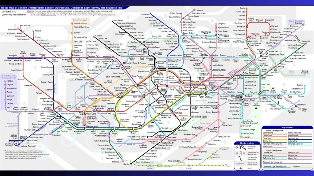 The Evolution of the London Underground Map: Past, Present, and Future